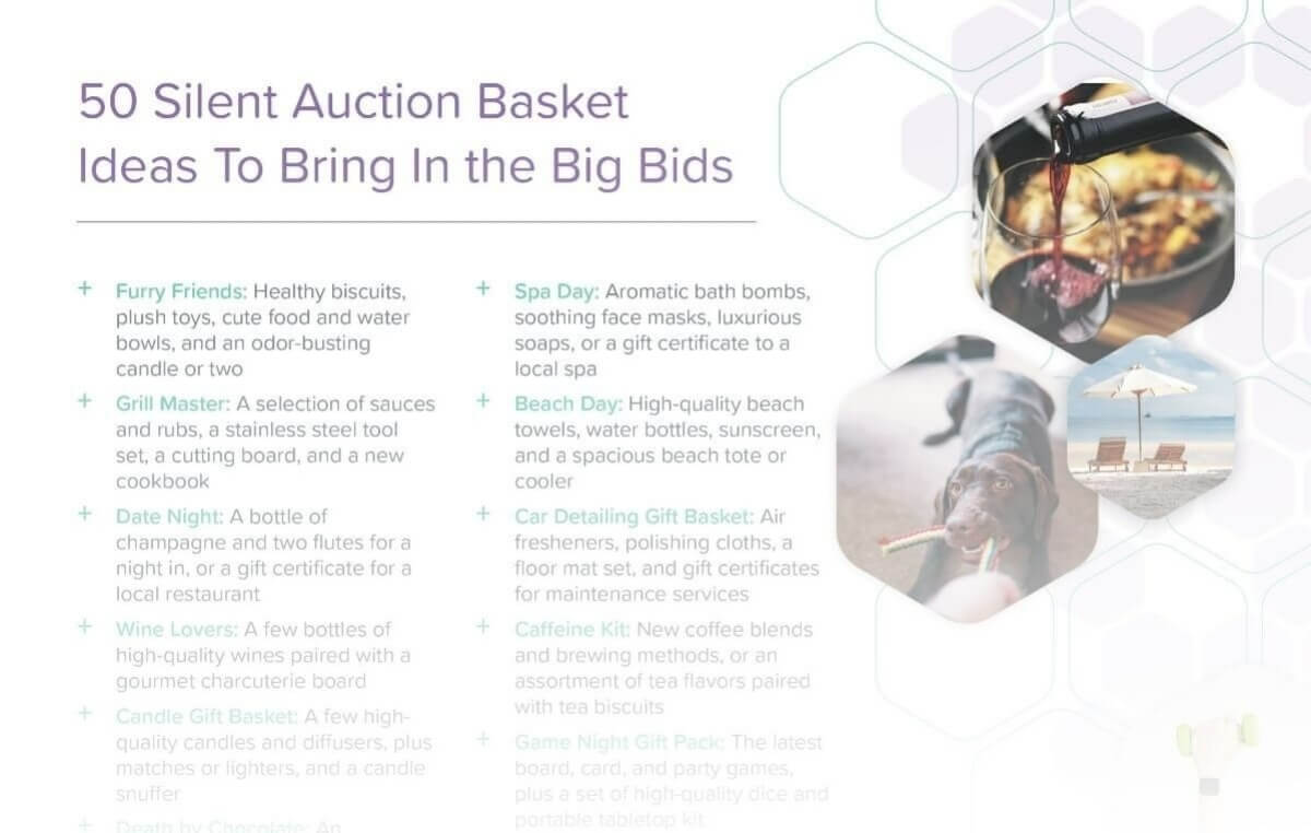silent auction basket ideas